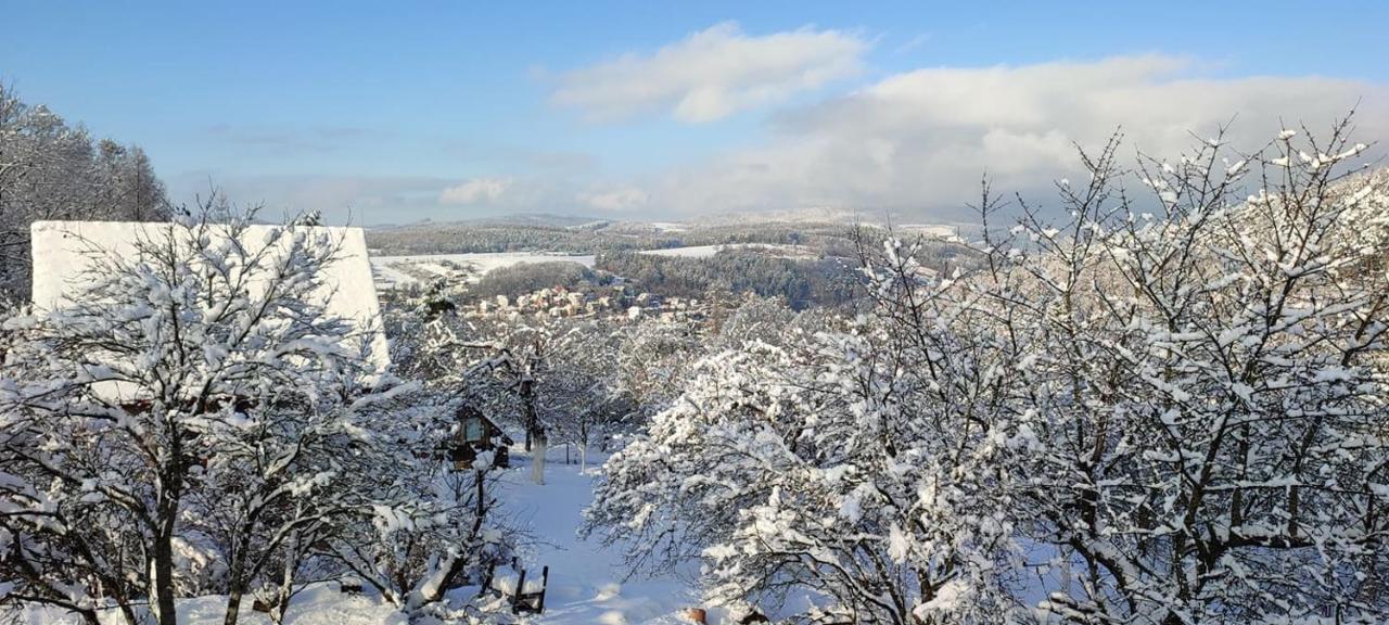 Chata Nad Lazenskym Udolim Luhačovice Dış mekan fotoğraf
